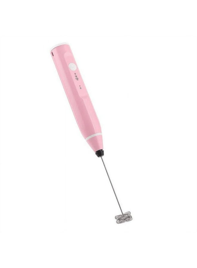 مضرب نسكافيه الاصدار الجديد موتور قوي شحن تايب سي لعمل فوم و رغوة حليب ٣ سرعات اللون روز - Image 2